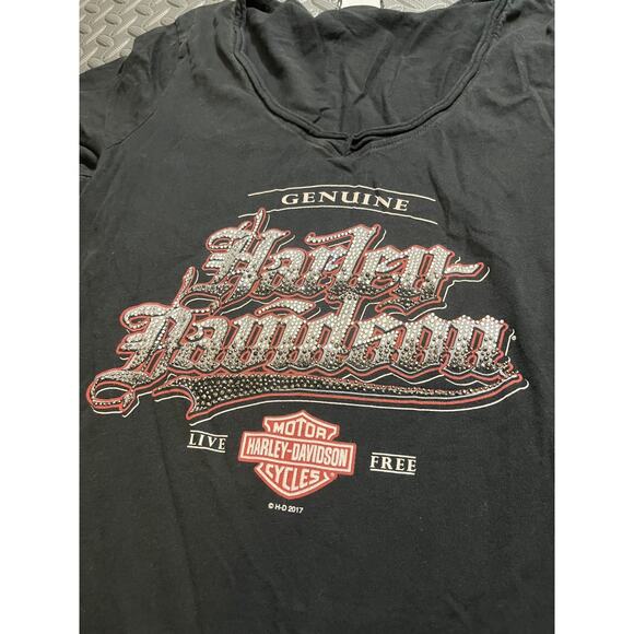 Harley Davidson Y2K Womens Lot of 4 Bundle T Shirts Biker Motorcycle Size S/M - Picture 10 of 12